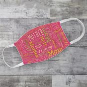 #1 NO PERS Mom Adult Face Mask