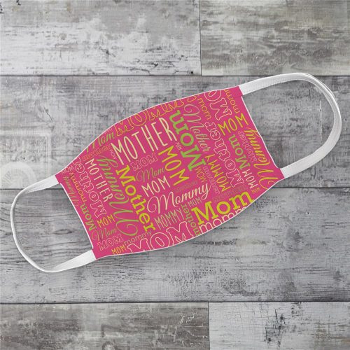 #1 NO PERS Mom Adult Face Mask