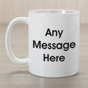 Block Message Coffee Mug