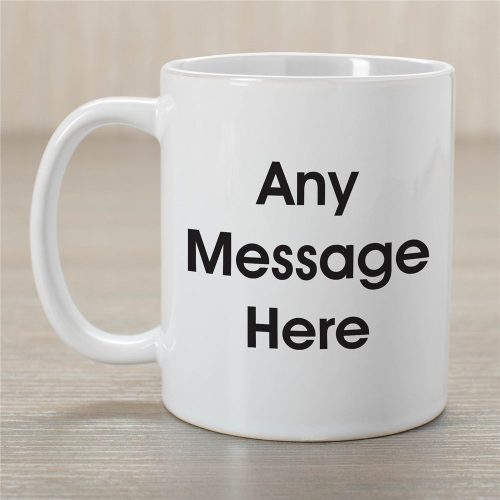 Block Message Coffee Mug