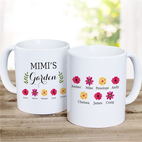 Personalized Grandma's Garden Mug