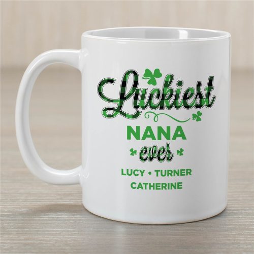 Personalized Luckiest Ever Coffee Mug