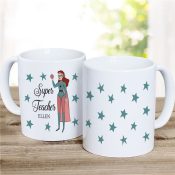 Personalized Super Teacher Mug