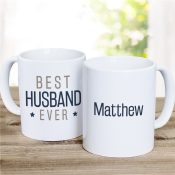 Personalized Best Husband Ever Mug