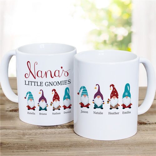 Personalized Little Gnomies Coffee Mug