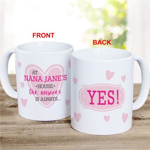 Personalized The Answer Is Mug