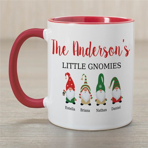 Personalized Little Gnomies Mug