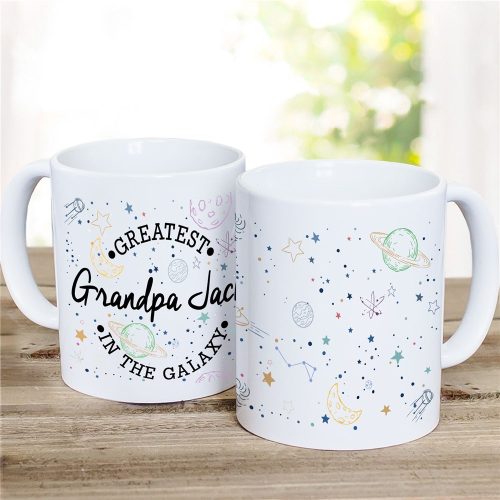 Personalized Greatest in the Galaxy coffee mug