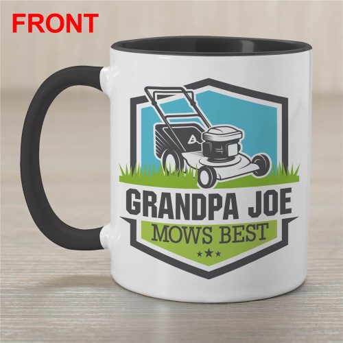 Personalized Mows Best Coffee Mug