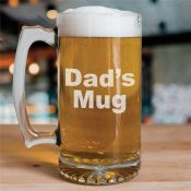 Personalized Message Glass Mug