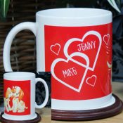Personalized Puppy Love Coffee Mug