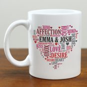Couples Heart Mug
