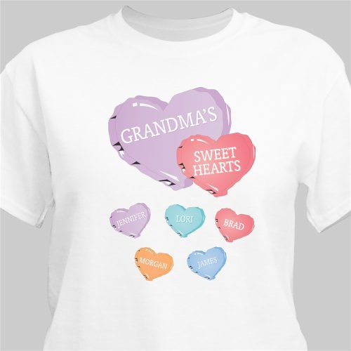 Sweet Hearts Personalized T-Shirt