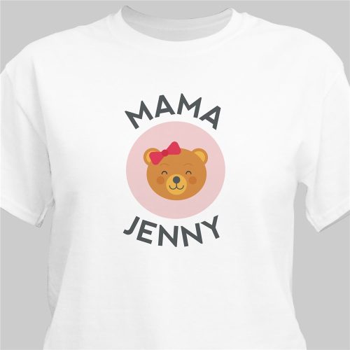 Personalized Mama Bear T-Shirt