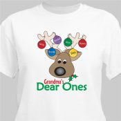 Deer Ones Christmas Personalized T-Shirt