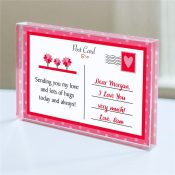 Personalized Love & Romance Postcard Keepsake