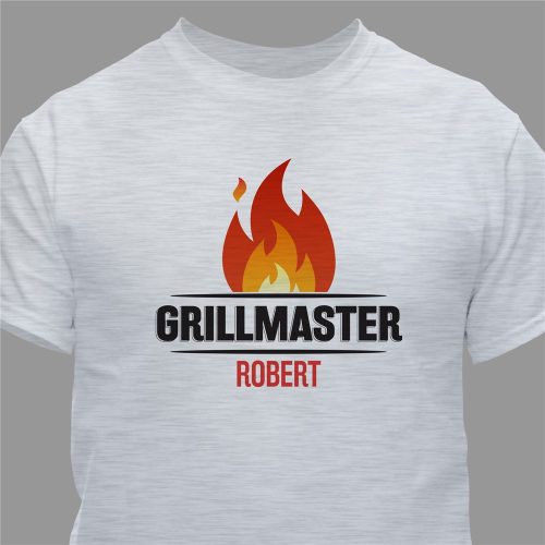 Personalized Grillmaster T-Shirt