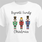 Personalized Christmas Nutcrackers T-Shirt