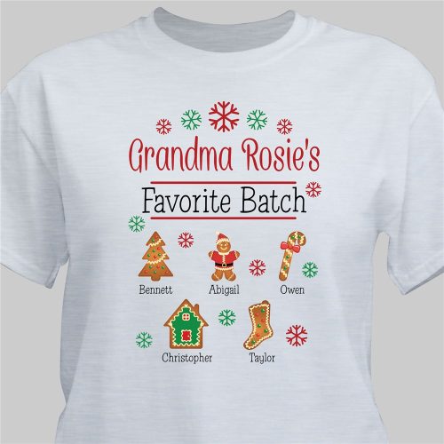 Personalized Grandma's Favorite Batch T-shirt