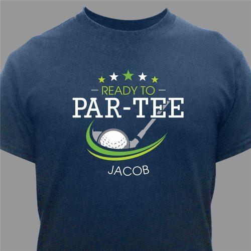 Personalized Ready to Par-Tee T-Shirt