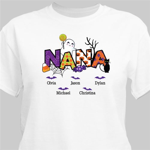 Personalized Halloween Nana T-Shirt