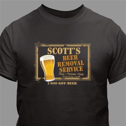 Personalized Beer T-shirt