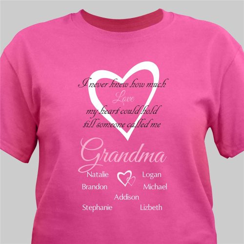 Personalized How Much Love T-Shirt