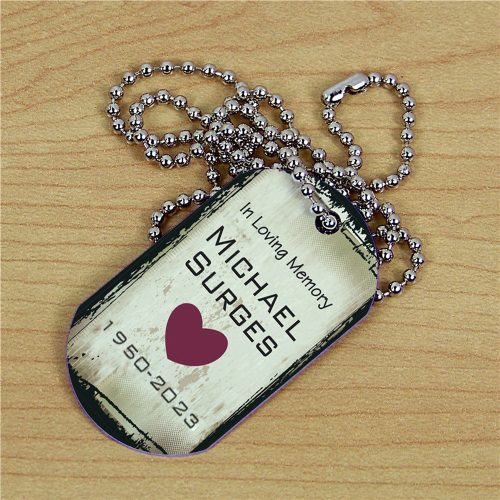 Personalized Memorial Dog Tag
