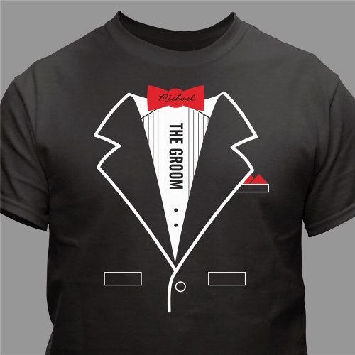 Personalized Tuxedo T-Shirt