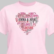 Couples Heart T-Shirt