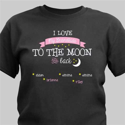 To the Moon Personalized T-shirt