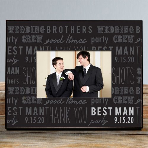 Personalized Groomsmen Printed Frame