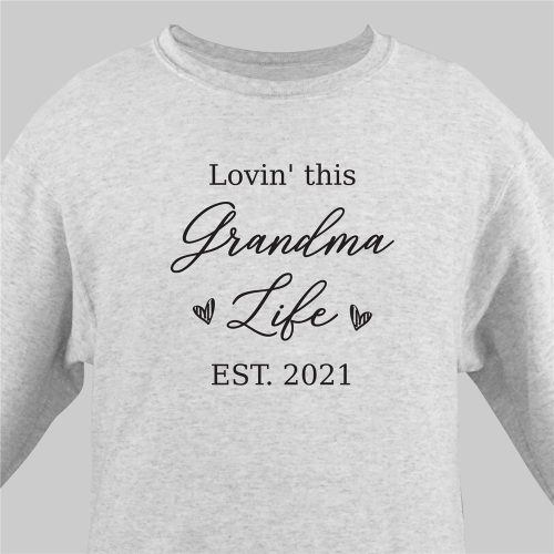 Personalized Grandma Life Sweatshirt