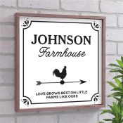Love Grows Best Weather Vane Wall Decor