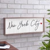 Personalized Custom Message On Wood Background Wall Sign