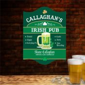 Personalized Irish Pub Sign