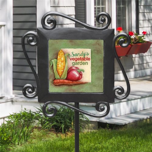 Personalized Vegetable Garden Stake