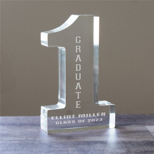 Personalized Number One Graduate Keepsake