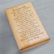 To My Friend... Personalized Wooden Keepsake Box
