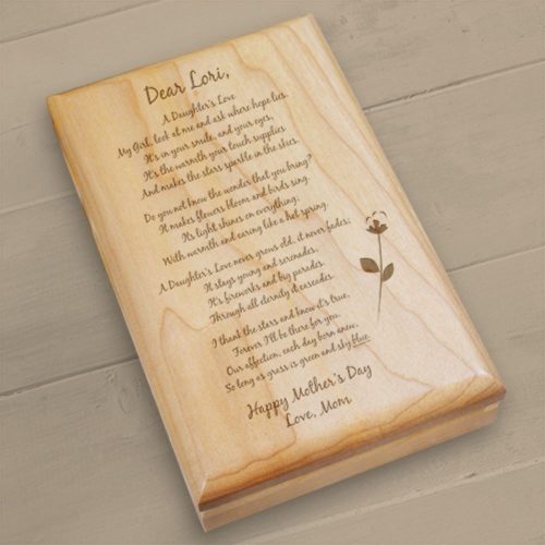 To My Daughter... Mother's Day Valet Box