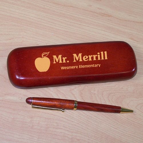Teacher Rosewood Pen Set