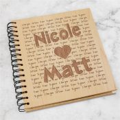 Engraved I Love You Photo Album