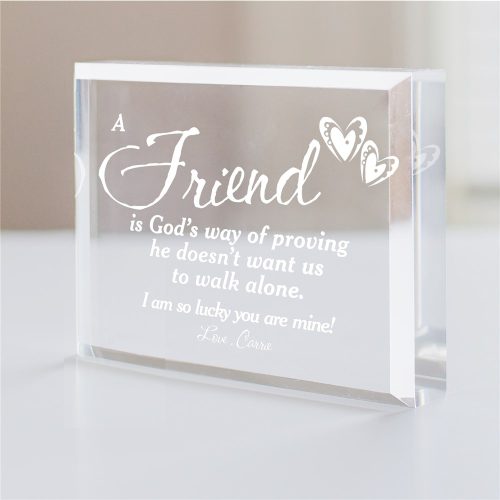 Personalized Religious Keepsake