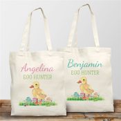 Personalized Egg Hunter Tote Bag