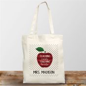 Personalized Teaching Minds Touching Hearts Tote Bag