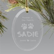 Engraved Pet Memorial Suncatcher