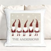 Personalized Gnome Throw Pillow