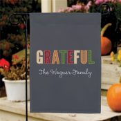 Personalized Grateful Garden Flag