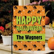 Personalized Happy Halloween Cats