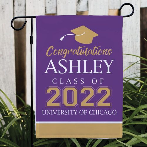 Personalized Congratulations Class Of Garden Flag